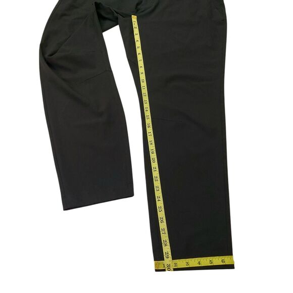 Fabletics Pants Mens Large Black The Only Pant Tapered Flat Front Athletic Comfy - Picture 11 of 11